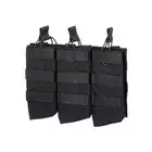 Otwarta potrójna ładownica na magazynki AK 7.62x39 - BLACK