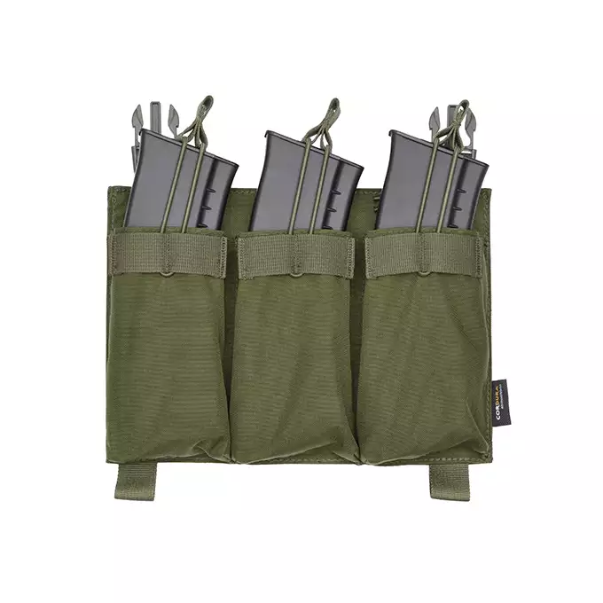 Buckle Up potrójna ładownica na magazynki 5.56 - Olive