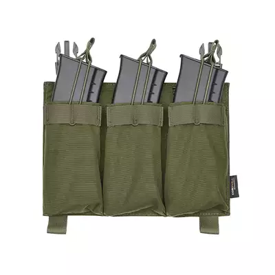 Buckle Up Triple 5.56 Pouch Panel - OD