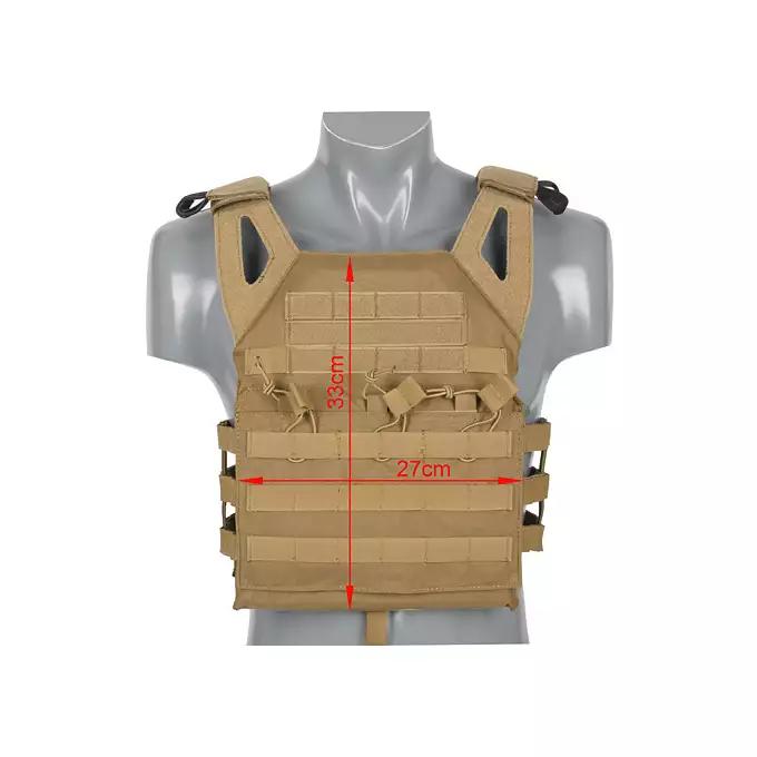 Jump Plate Carrier V2 z atrapami płyt balistycznych - Black