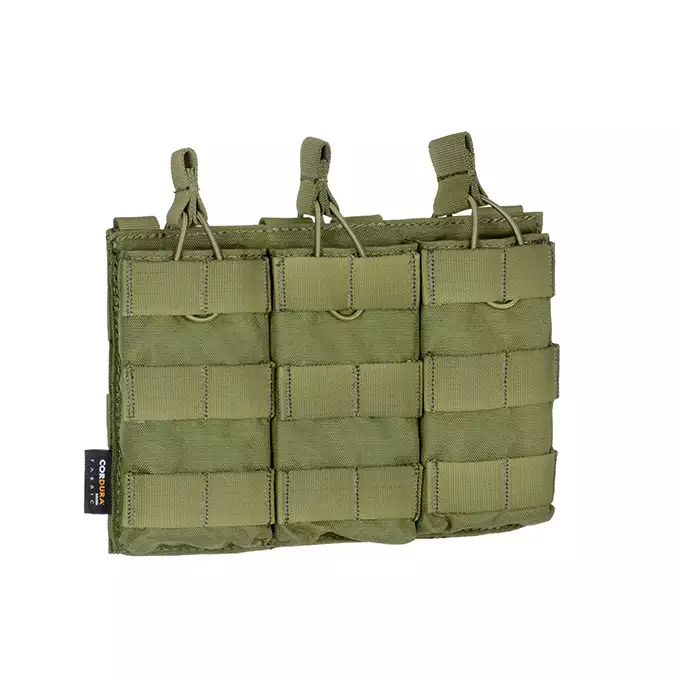 個人装備 Multi Purpose Mag Pouch/RD Triple Open Top 7.62 Mag Pouch - Olive [8FIELDS] | TaiwanGun