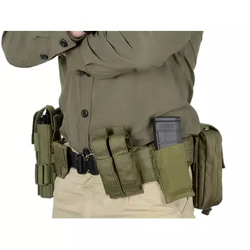 Belt Mounted MOLLE Panel - Coyote [8FIELDS]