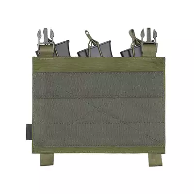 Buckle Up Triple 5.56 Pouch Panel - OD