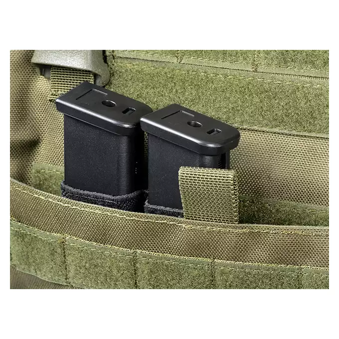 Plate Carrier Double Pistol Magazine Insert - Black [8FIELDS]
