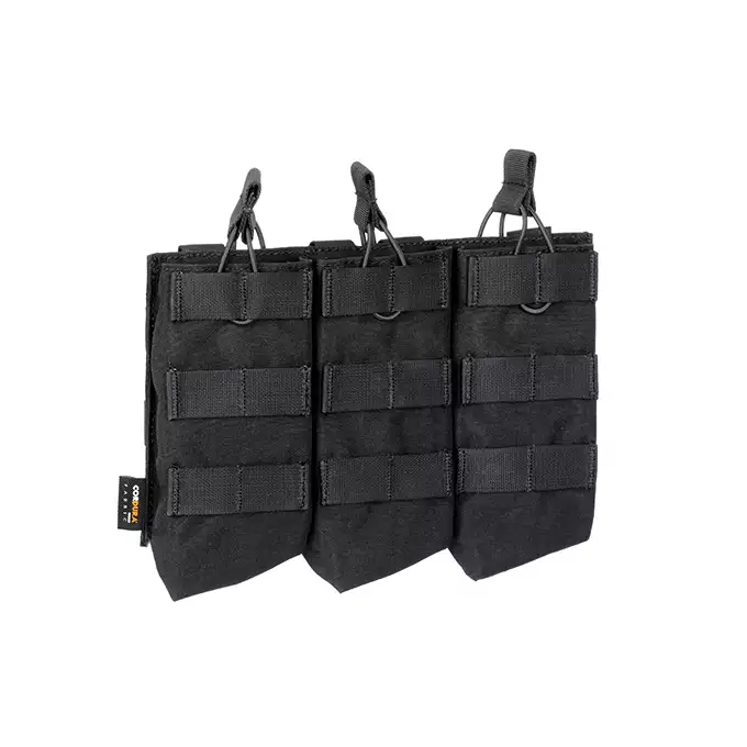 Otwarta potrójna ładownica na magazynki AK 7.62x39 - BLACK