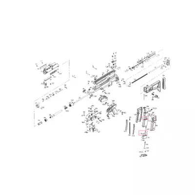 Komplet WE-G39 uszczelki magazynka [WE]
