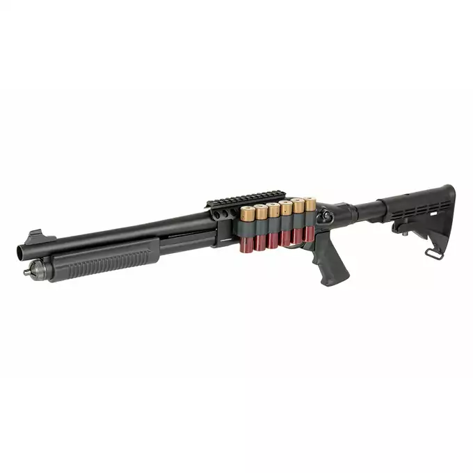 M8873 Shotgun (Green Gas Powered) - Black [Golden Eagle]