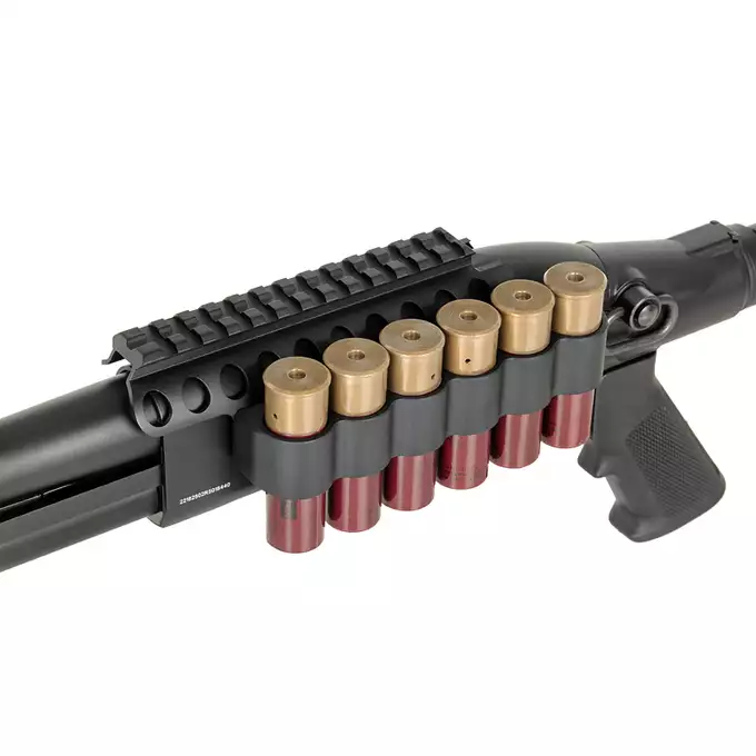 M8873 Shotgun (Green Gas Powered) - Black [Golden Eagle]