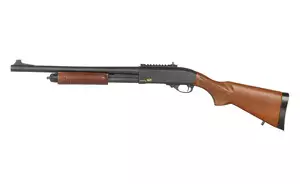 M8870 Shotgun (Green Gas Powered) - Real Wood [Golden Eagle]