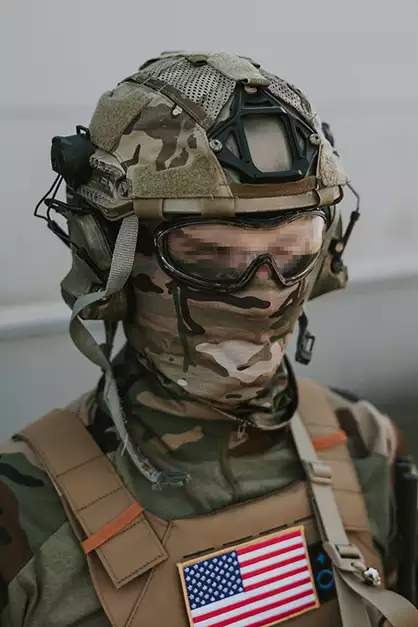 Multifunctional Cover for Maritime Helmet - Multicamo [FMA]