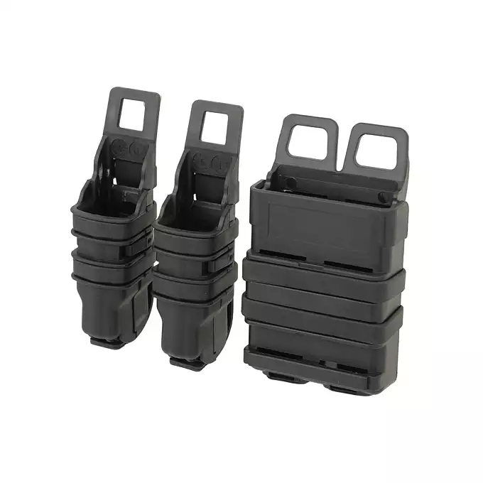 Set of polymer pouches for magazines - Black [FMA]