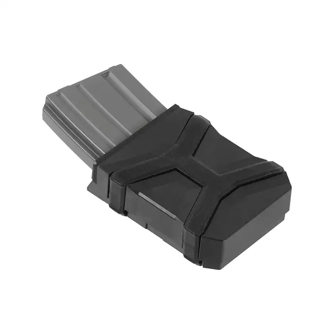 Polymer M4-Style 5.56 Mag Pouch - Black [FMA]