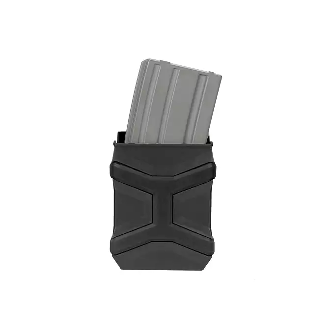 Polymer M4-Style 5.56 Mag Pouch - Black [FMA]