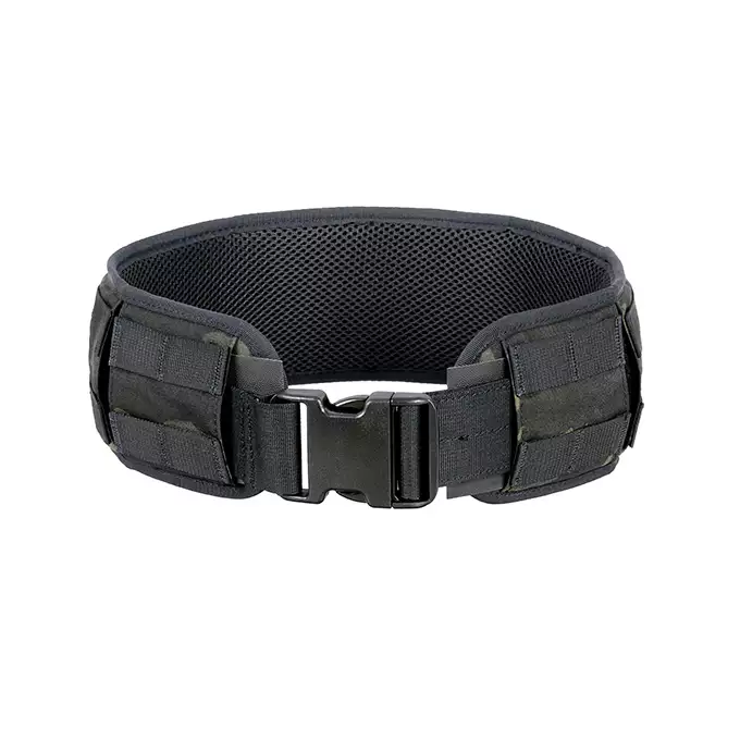 Padded MOLLE Combat Belt (L) - Multicam Black [8FIELDS PREMIUM] | TaiwanGun US & EU