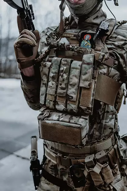 MP5/SMG Hybrid Mag Pouch - Multicamo [8FIELDS]