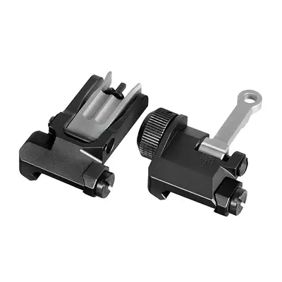 Komplet składanych przyrządów celowniczych M4 SOPMOD - Black [BD]