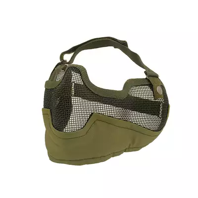 Duża stalowa maska ochronna V.2 - Olive [CS]