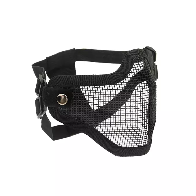 Stalowa maska ochronna V.1 - Black [CS]