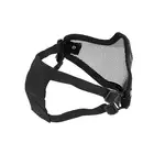 Steel Protective Half Face Mask V.1 - Black/Skull [CS]
