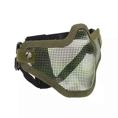 Stalowa maska ochronna V.1 - Olive/Camo [CS]