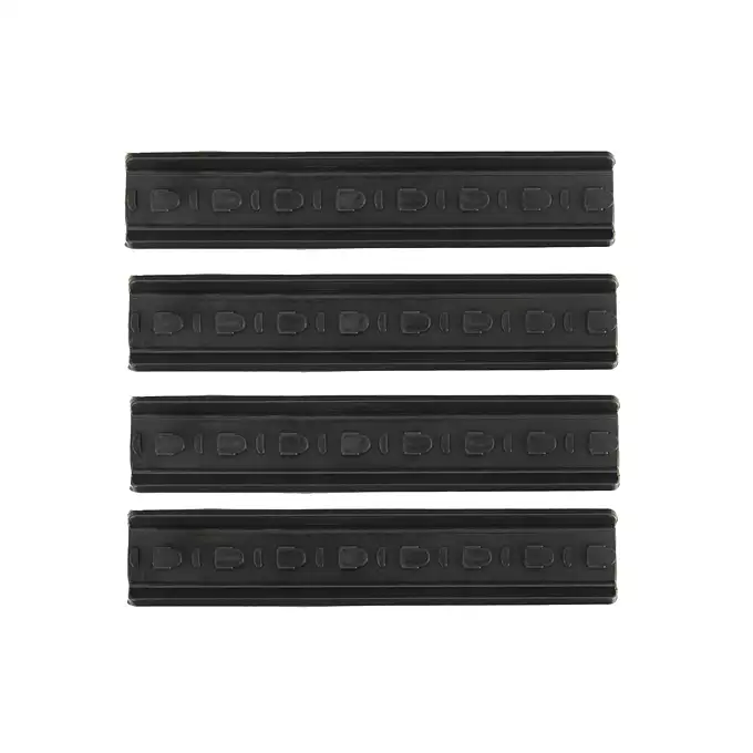 Zestaw 4 paneli ochronnych Typ B do łoża w systemie Key-Mod - Czarny