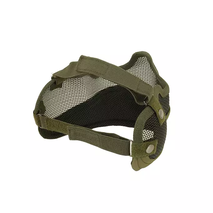 Duża stalowa maska ochronna V.2 - Olive [CS]