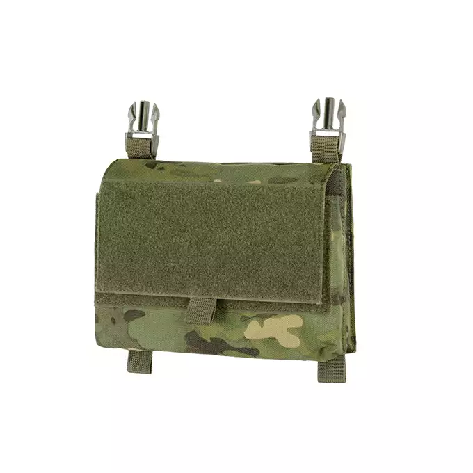 [Zestaw] Buckle Up kangurowy panel przedni - MT [8FIELDS] + Poczwórna wkładka na magazynki pistoletowe MP5/SMG - Black [8FIELDS]