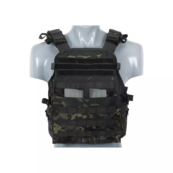 [Zestaw] Buckle Up kangurowy panel przedni - Coyote [8FIELDS] + Podwójna wkładka na magazynki karabinowe AR-10/SR25 - Black [8FIELDS]