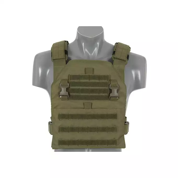 [Zestaw] Wielozadaniowy Plate Carrier - Olive [8FIELDS] + Buckle Up szybka potrójna ładownica karabinowo-pistoletowa - Olive