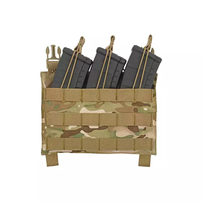 [Zestaw] Wielozadaniowy Plate Carrier - Multicamo [8FIELDS] + Buckle Up Potrójna ładownica karabinowa - Multicamo [8FIELDS]