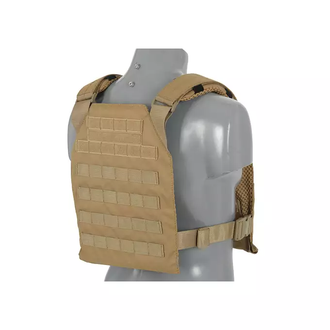 [Zestaw] Wielozadaniowy Plate Carrier - Coyote [8FIELDS] + Buckle Up szybka potrójna ładownica karabinowo-pistoletowa - Coyote