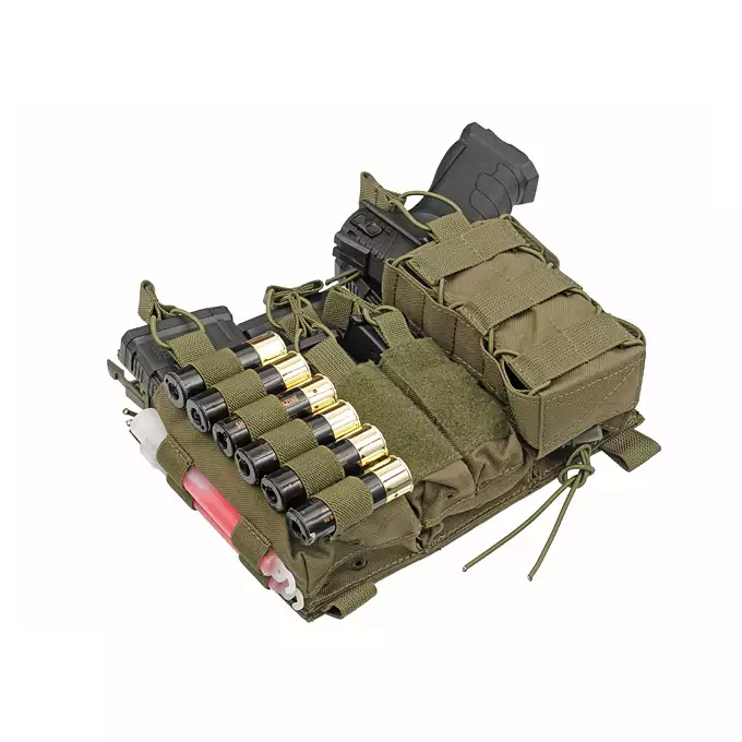 [Zestaw] Modularny Chest Rig Buckle Up - Olive [8FIELDS] + Buckle Up wielozadaniowy panel przedni - Olive [8FIELDS]