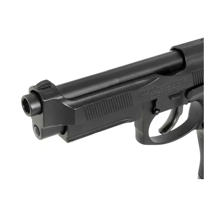 [Zestaw] HG-199 Full Auto CO2 [HFC] + Kabura Airsoftowa do Beretta M9/92F - Black [Amomax]