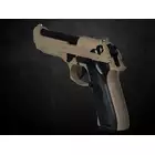 [Zestaw] BLE-BM9 - Tan [ICS] + Kabura Airsoftowa do Beretta M9/92F - Black [Amomax]