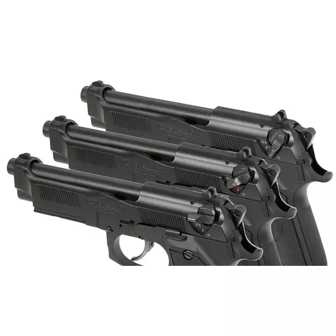 [Zestaw] HG-199 Full Auto CO2 [HFC] + Kabura Airsoftowa do Beretta M9/92F - Black [Amomax]
