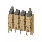 [Zestaw] Modularny Chest Rig Buckle Up - Coyote [8FIELDS] + Szybka poczwórna ładownica BUCKLE UP na magazynki MP5/SMG/UTR45 - Coyote [8FIELDS]