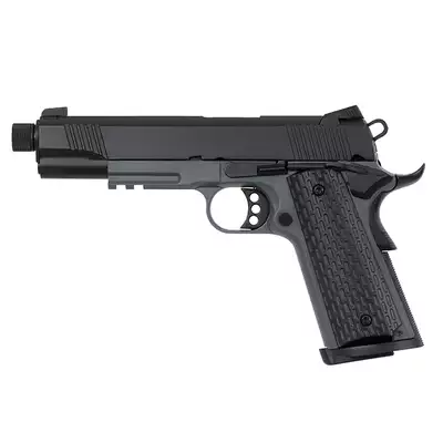 [Zestaw] R28 (TG-2) - Grey/Black [Army Armament] + Kabura Airsoftowa do 1911 - Black [Amomax]