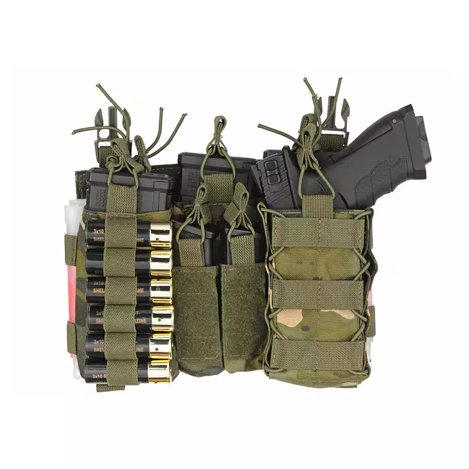 [Zestaw] Modularny Chest Rig Buckle Up - MT [8FIELDS] + Buckle Up wielozadaniowy panel przedni - MT [8FIELDS]