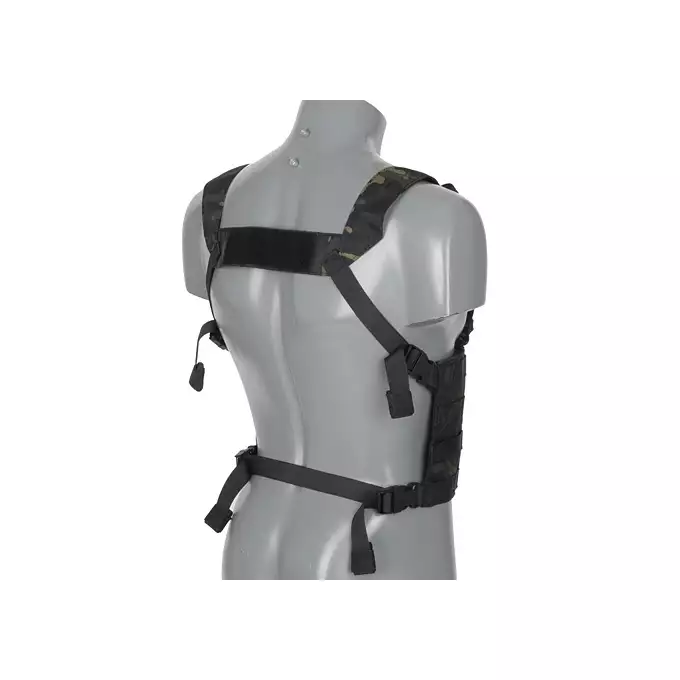[Zestaw] Modularny Chest Rig Buckle Up - MB [8FIELDS] + Szybka poczwórna ładownica BUCKLE UP na magazynki MP5/SMG/UTR45 - MB [8FIELDS]