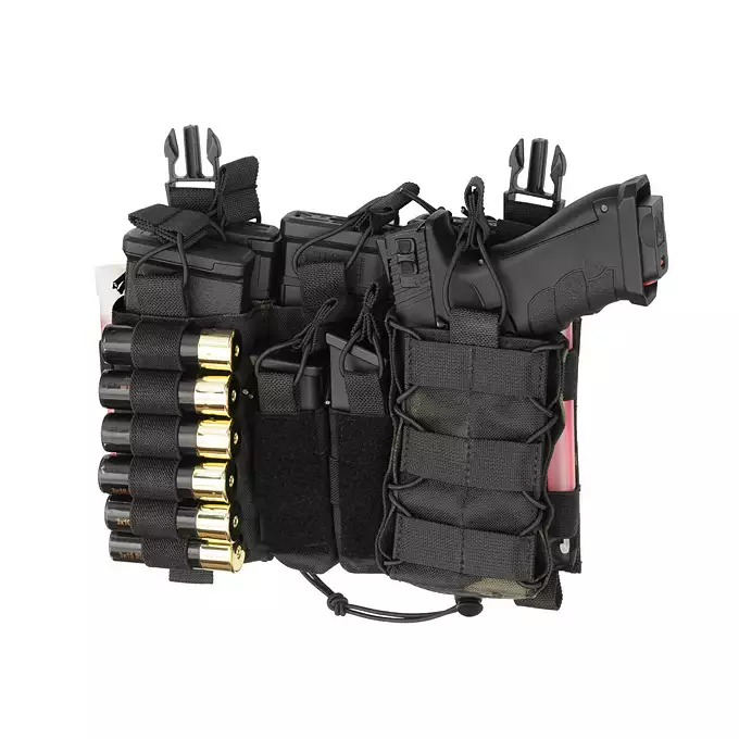 [Zestaw] Modularny Chest Rig Buckle Up - MB [8FIELDS] + Buckle Up wielozadaniowy panel przedni - MB [8FIELDS]