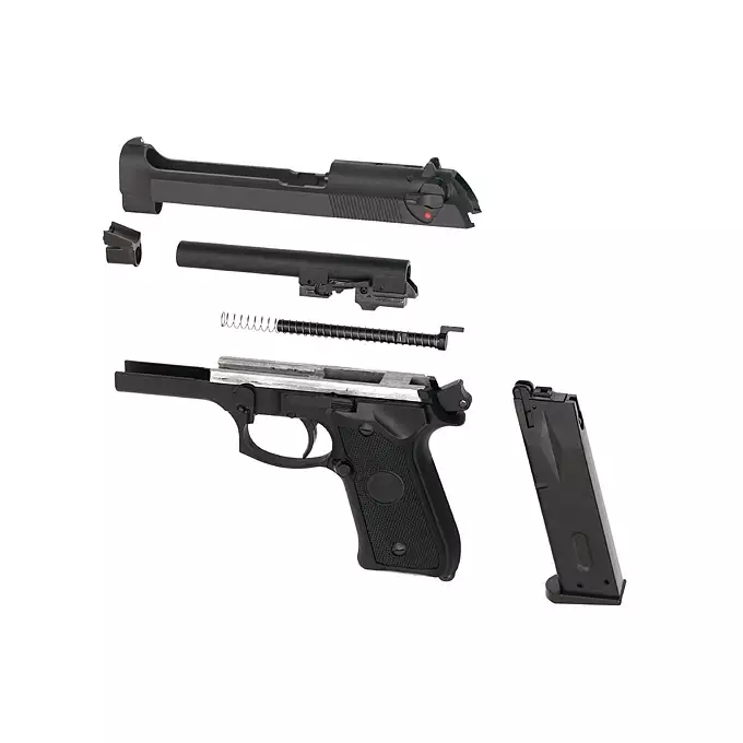 [Zestaw] LS9 GBB [LS] + Kabura Airsoftowa do Beretta M9/92F - Black [Amomax]