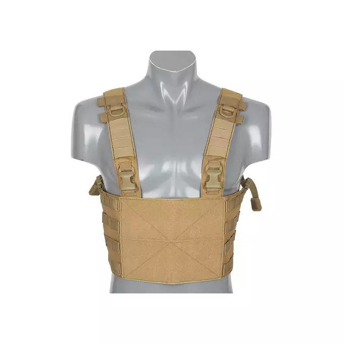 [Zestaw] Modularny Chest Rig Buckle Up - Coyote [8FIELDS] + Szybka poczwórna ładownica BUCKLE UP na magazynki MP5/SMG/UTR45 - Coyote [8FIELDS]