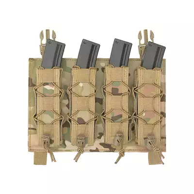 [Zestaw] Modularny Chest Rig Buckle Up - Multicamo [8FIELDS] + Szybka poczwórna ładownica BUCKLE UP na magazynki MP5/SMG/UTR45 - Multicamo [8FIELDS]