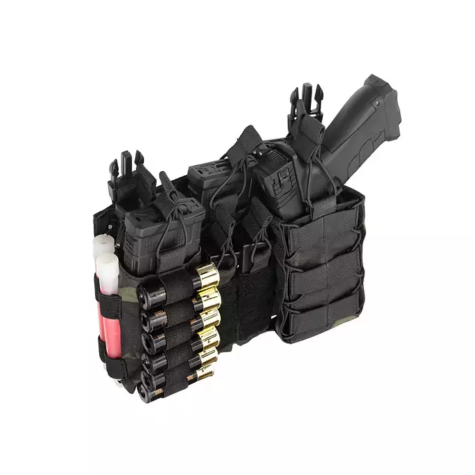 [Zestaw] Modularny Chest Rig Buckle Up - MB [8FIELDS] + Buckle Up wielozadaniowy panel przedni - MB [8FIELDS]