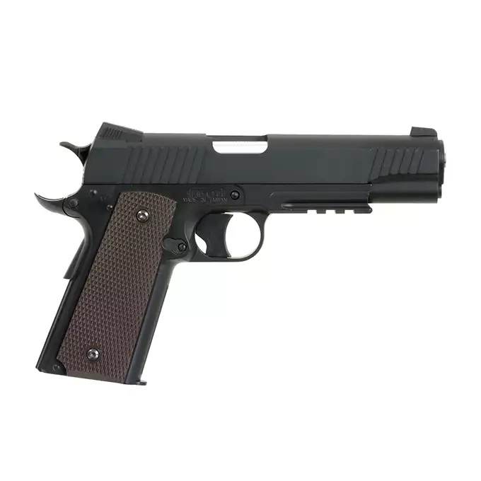 [Zestaw] M45A1 C02 [KWC] + Kabura Airsoftowa do 1911 - Black [Amomax]