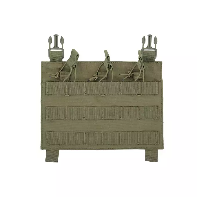 [Zestaw] Wielozadaniowy Plate Carrier - Olive [8FIELDS] + Buckle Up Potrójna ładownica karabinowa - Olive [8FIELDS]