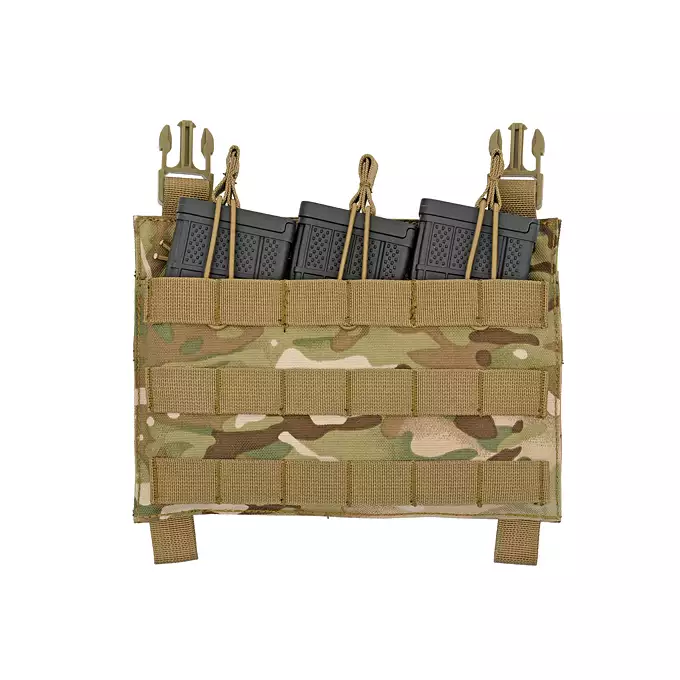 [Zestaw] Wielozadaniowy Plate Carrier - Multicamo [8FIELDS] + Buckle Up Potrójna ładownica karabinowa - Multicamo [8FIELDS]