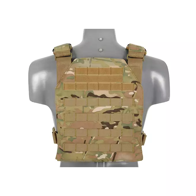 [Zestaw] Wielozadaniowy Plate Carrier - Multicamo [8FIELDS] + Buckle Up potrójna ładownica karabinowo-pistoletowa 5.56/9mm - MC
