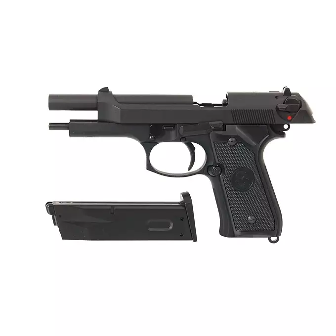 [Zestaw] LS9 GBB [LS] + Kabura Airsoftowa do Beretta M9/92F - Black [Amomax]