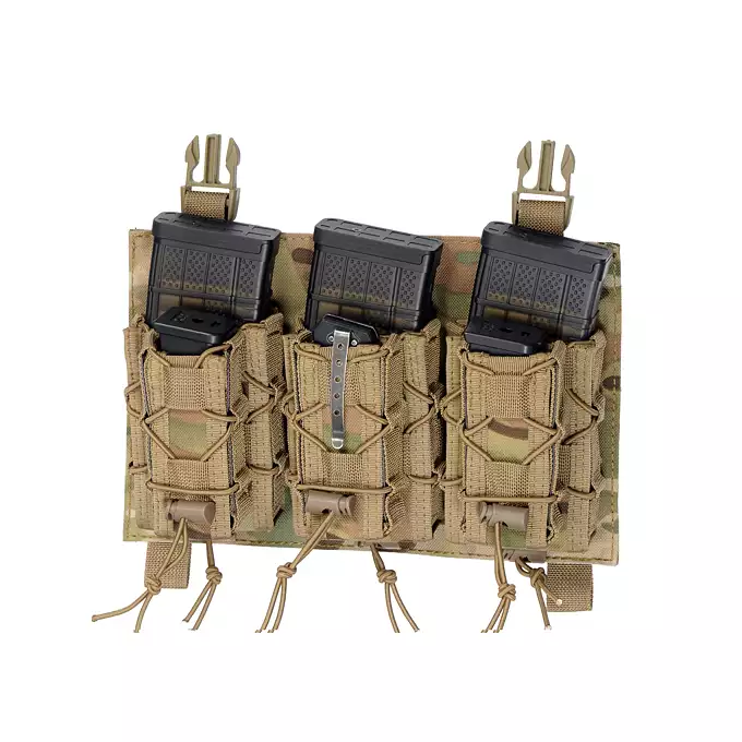 [Zestaw] Wielozadaniowy Plate Carrier - Multicamo [8FIELDS] + Buckle Up szybka potrójna ładownica karabinowo-pistoletowa - MC